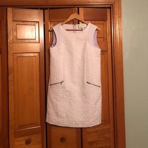 NWOT JCrew Jacquard zip pocket shift dress